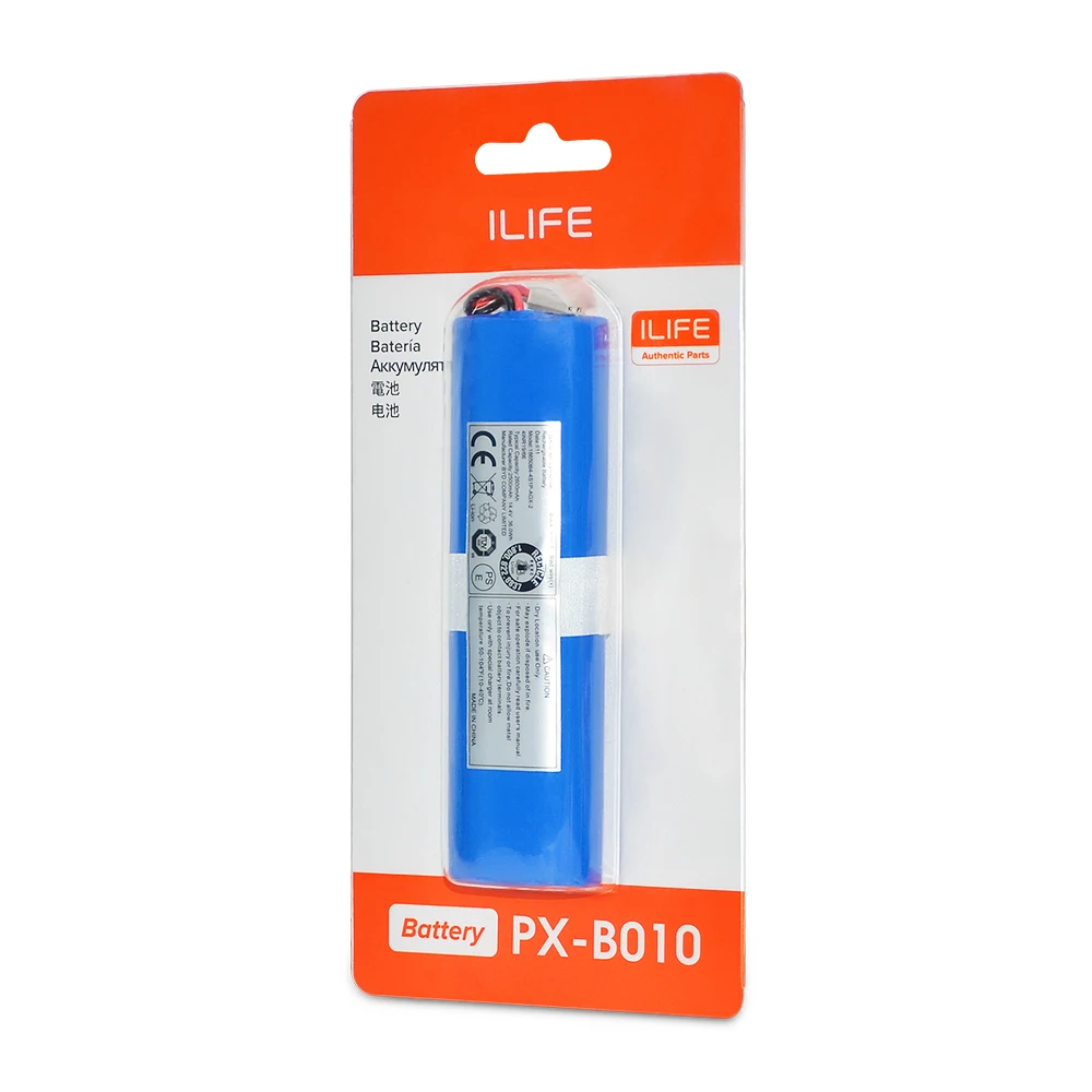 ILIFE Li-lion Battery for V3s Pro, V5s Pro, V8s, V8 Plus，V80，V80 Max，V80 Pro,V3s Max 2600mAh 14.4V PX-B010