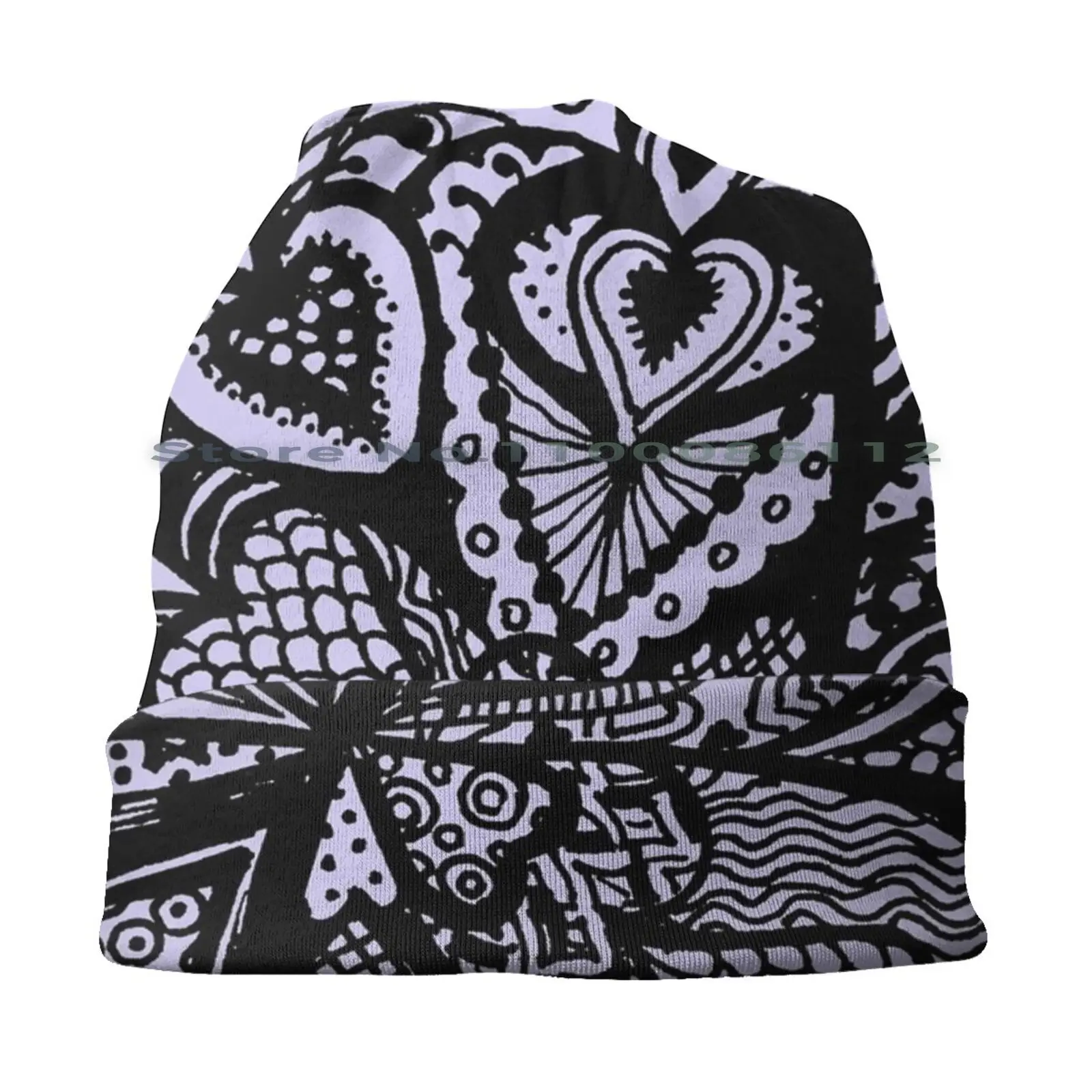 Hearts In A Square Aussie Tangle-Some Alternate Options-See Description Note Re Colour Choice Bucket Hat Sun Cap Zentangles