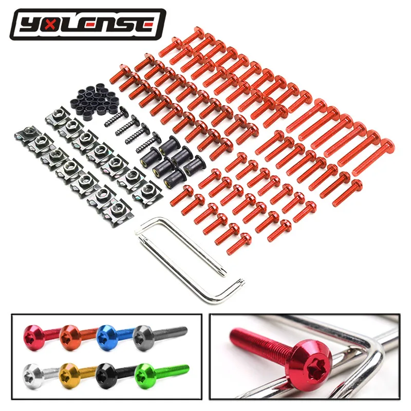 

Motorcycle Accessories Fairing windshield Body Work Bolts Nuts Screws For DUKE390 DUKE200 125 RC390 RC200 125 SMC690 SMR690