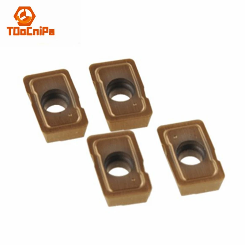 

10pcs/lot High Speed Finishing Milling Blade R0.8 Milling Blade APEW100308 Edge Finishing R0.8 Milling Blade
