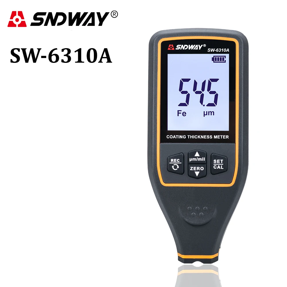 

Digital Paint Coating Thickness Gauge Car Detector Refinishing Paint Micrometer Automotive Coating Test High-Precise Probe Meter