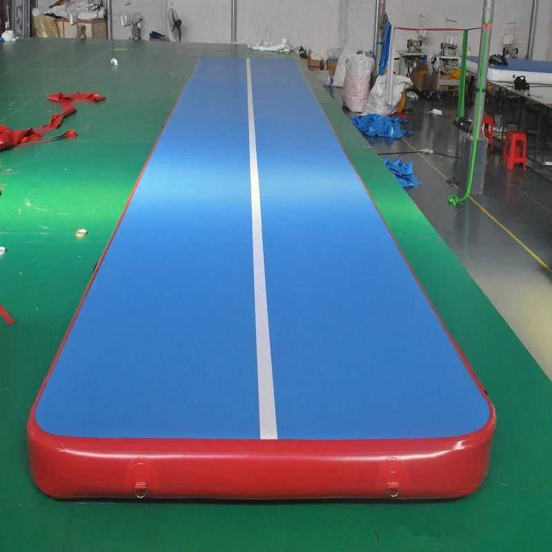 Free Shipping Lowest Price 6x1x0.2m Air Tumbling Gymnastics Mats 6m,7m,8m PVC Inflatable Air Track For Sale