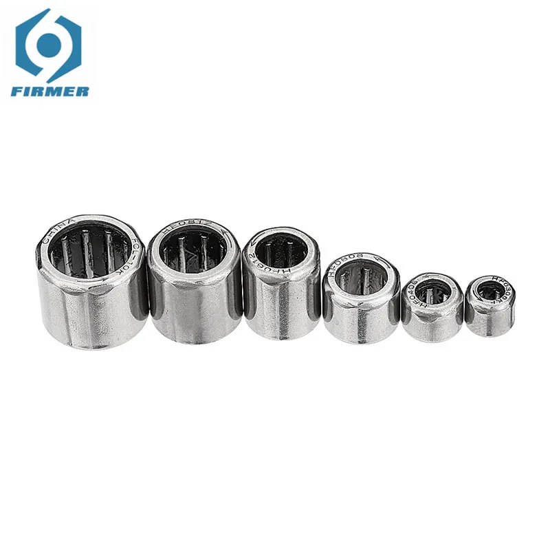 1pc Single Way Needle Bearing ID. 3/4/6/8/10mm One Way Roller Ball Bearing HF0306 HF0406 HF0608 Brand New