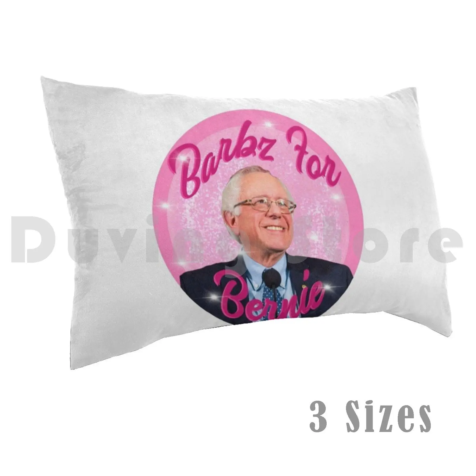 Barbz For Bernie Pillow Case 20*30 Inch Nicki Minaj Barbz Feminist Bernie 2020 Bernie Sanders Barbz4bernie