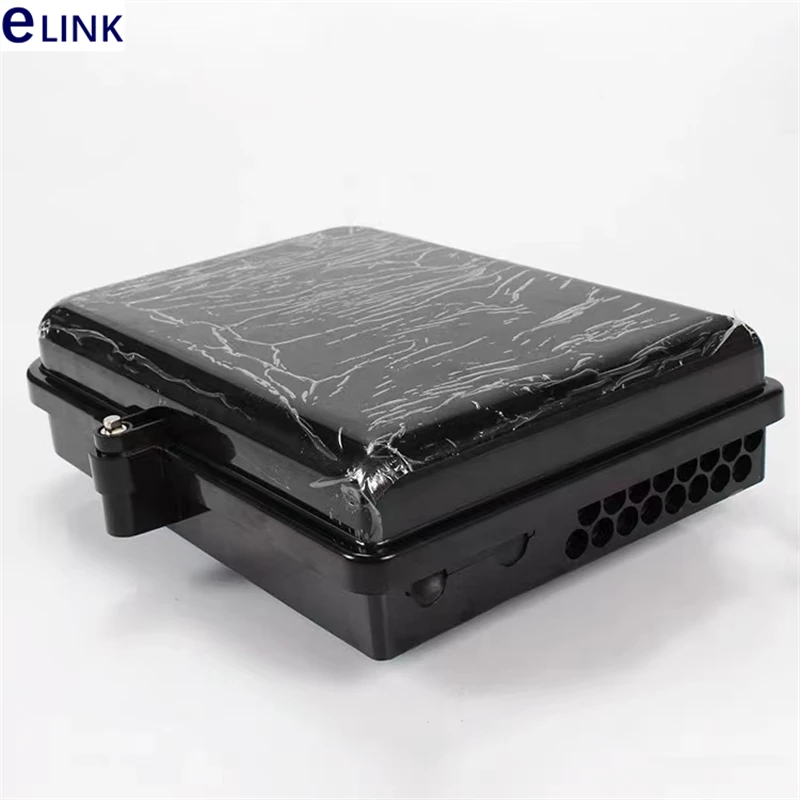 16 core FTTH distribution box 310*260*95mm PC alloy wall mounted junction box waterproof 1x16 enclusure ELINK