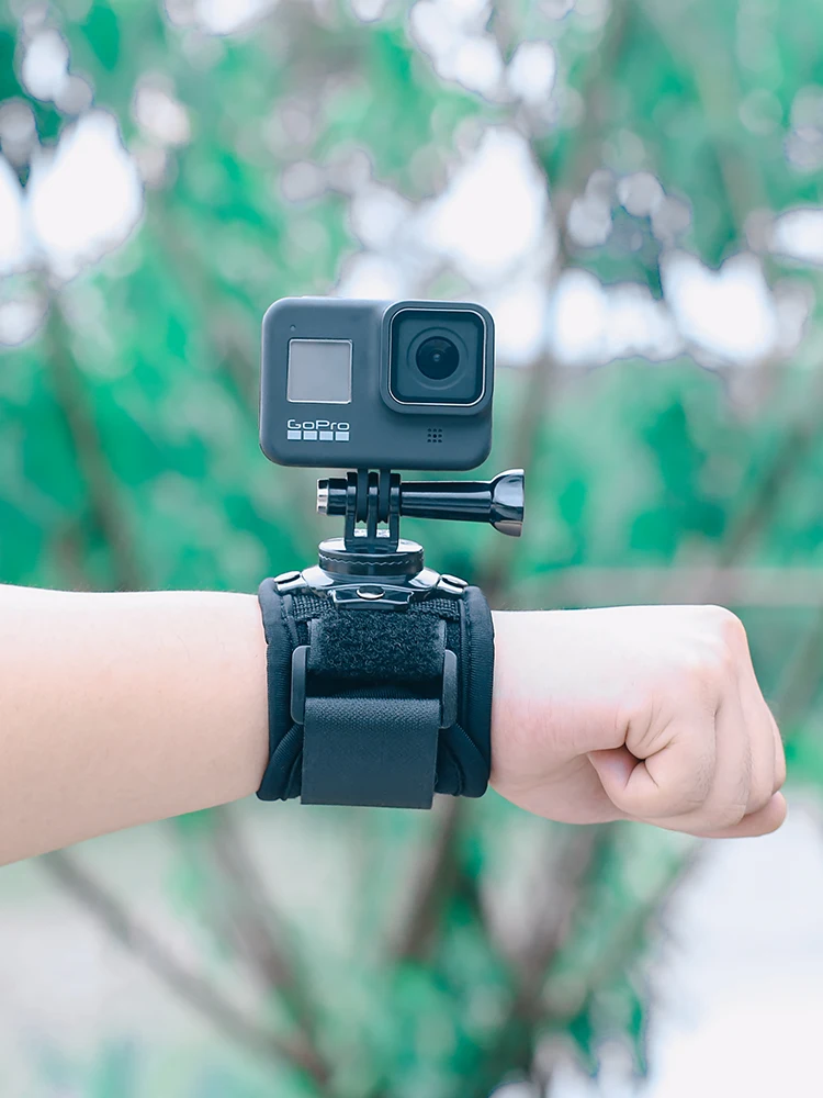 Крепление для ремешка SUREWO, совместимое с GoPro Hero 13/12/11/10/9 Black, DJI Osmo Action 5/4/3, AKASO