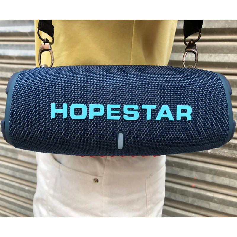 

HOPESTAR H50 Portable Bluetooth Speakers Wireless High-Power Big Drum Strap Outdoor Super Bass TWS Powerful Party caixa de som