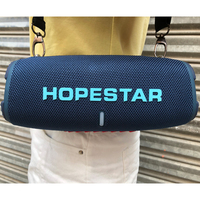 HOPESTAR H50 Portable Bluetooth Speakers Wireless High-Power Big Drum Strap Outdoor Super Bass TWS Powerful Party caixa de som