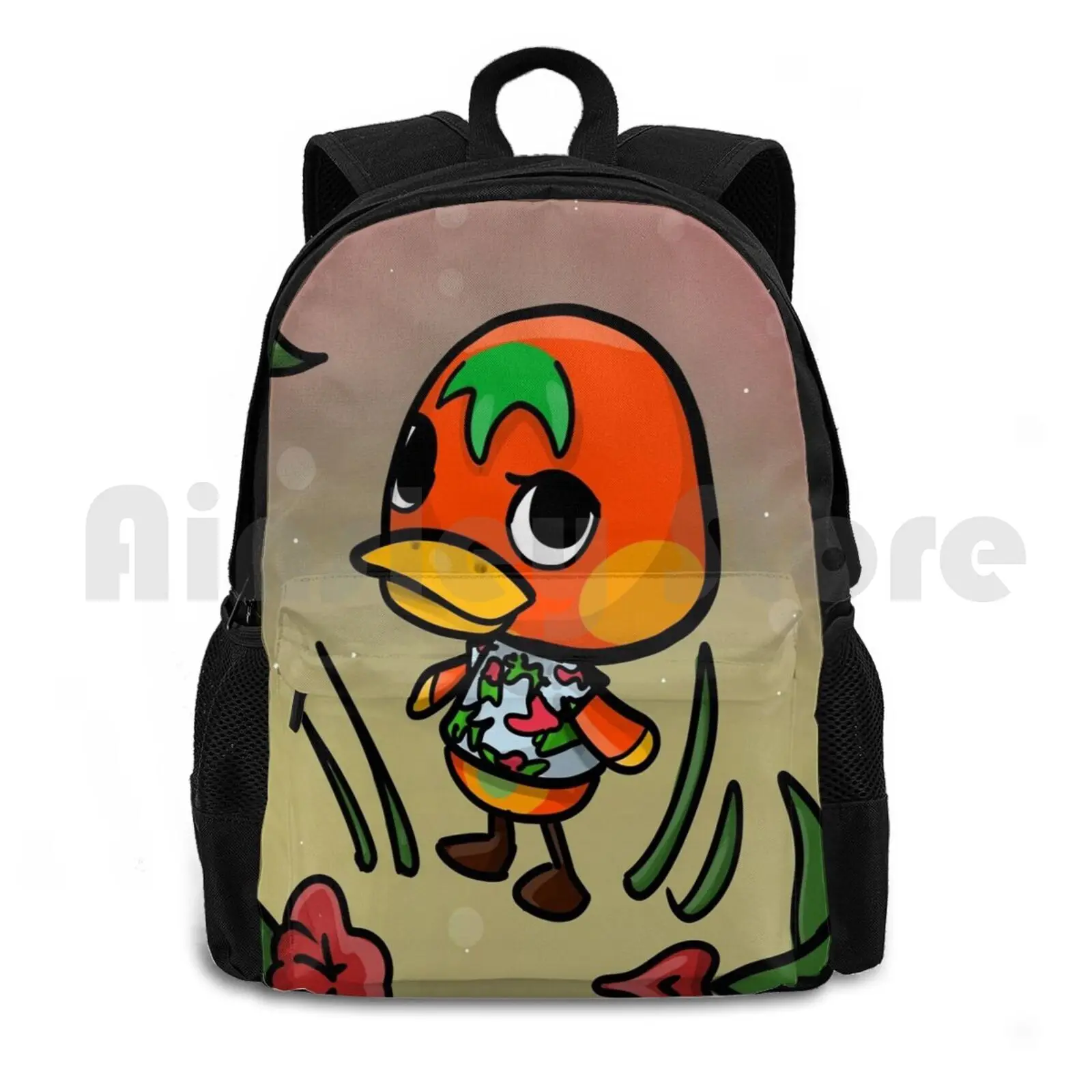 Ketchup From Animal Outdoor Hiking Backpack Riding Climbing Sports Bag Animal Marshal Acnl Coffee Sulky Wild Word New Leaf