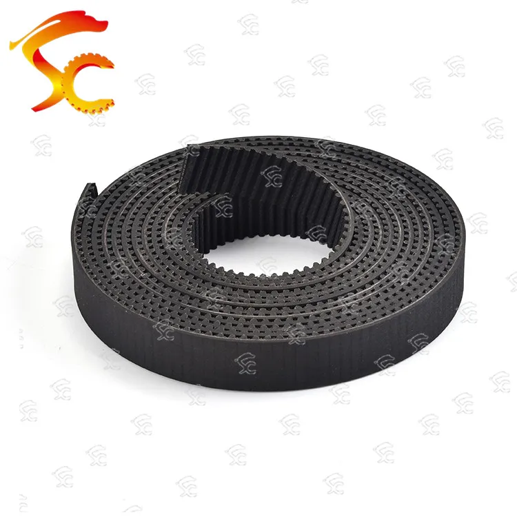 

High Quality 5meters/lot HTD 3M 3MM timing belt width 3mm Rubber 3M-3mm small backlash 3M Open Belt For 3D print