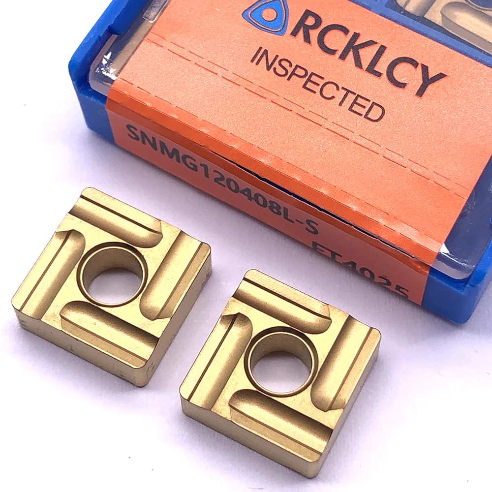 10 stücke RCKLCY drehen werkzeug SNMG120408 L-S FT4025 externe metall cnc-drehmaschine werkzeug maschine schneiden werkzeug fräser für stahl