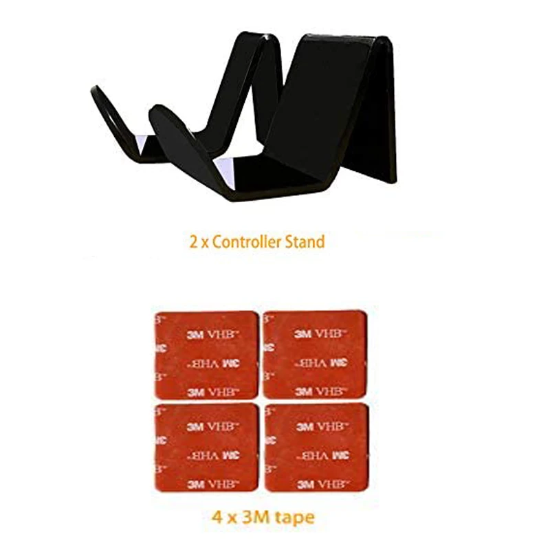 Soporte de montaje en pared para Playstation 4, Base de refrigeración para consola PS4 Pro Slim, 2 unidades