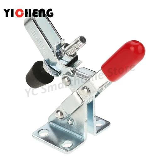 Imagen 2 del producto Juego de abrazaderas de palanca de liberación rápida Horizontal, abrazadera de tubo para carpintería, 1 piezas, 27kg, GH101A50Kg