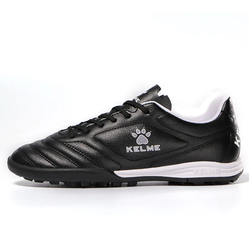 Chaussures Football Unisexe TF Intérieur Herbe Artificielle - Mi-Hautes Lacets, Maille Respirante, Crampons Antidérapants