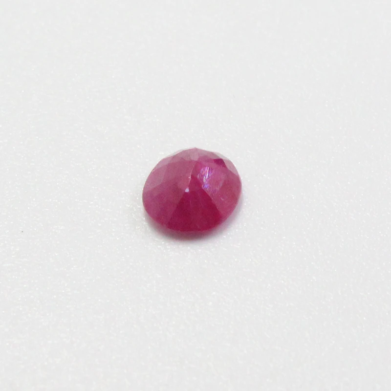 Real I Grade Ruby Loose Gemstone, cor-de-rosa, translúcido, joalheria, 100% Natural, 4mm x 5mm e 5mm x 6mm