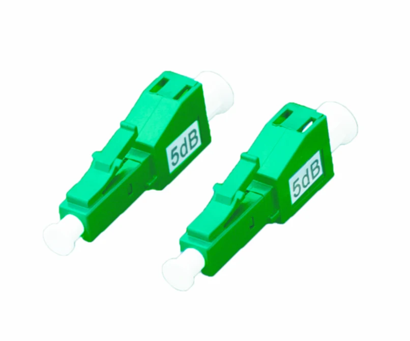 5 pz LC/APC Single Mode maschio-femmina Plug-in fisso attenuatore a fibra ottica plastica maschio FTTH attenuatore a fibra adattatore FreeShipping