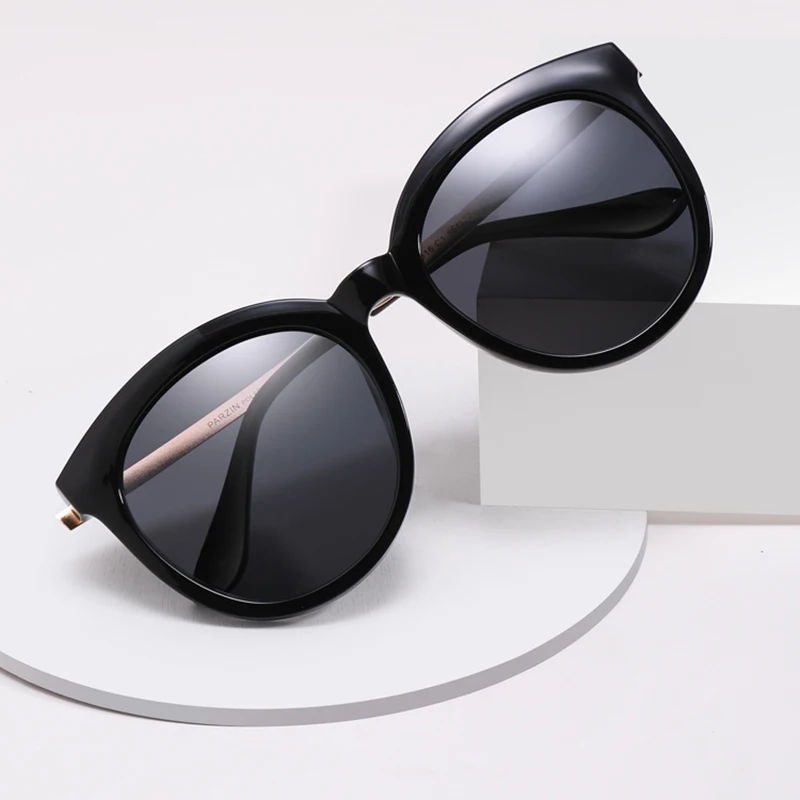 

PARZIN Polarized Women Sunglasses Brand Designer Light Overisized TR90 Frame UV400 Vintage Driving Sun Glasse Lunette Soleil