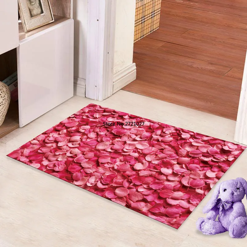 3D Cartoon Living Room Coffee Table Bedroom Carpet Bedside Door Mat Floor Mat Customized Floor Mat