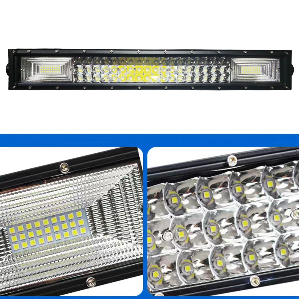 324W LED Off-road Light Bar Aluminum Alloy Work  Multi-function Workt Car Accessories High Quality Super Bright