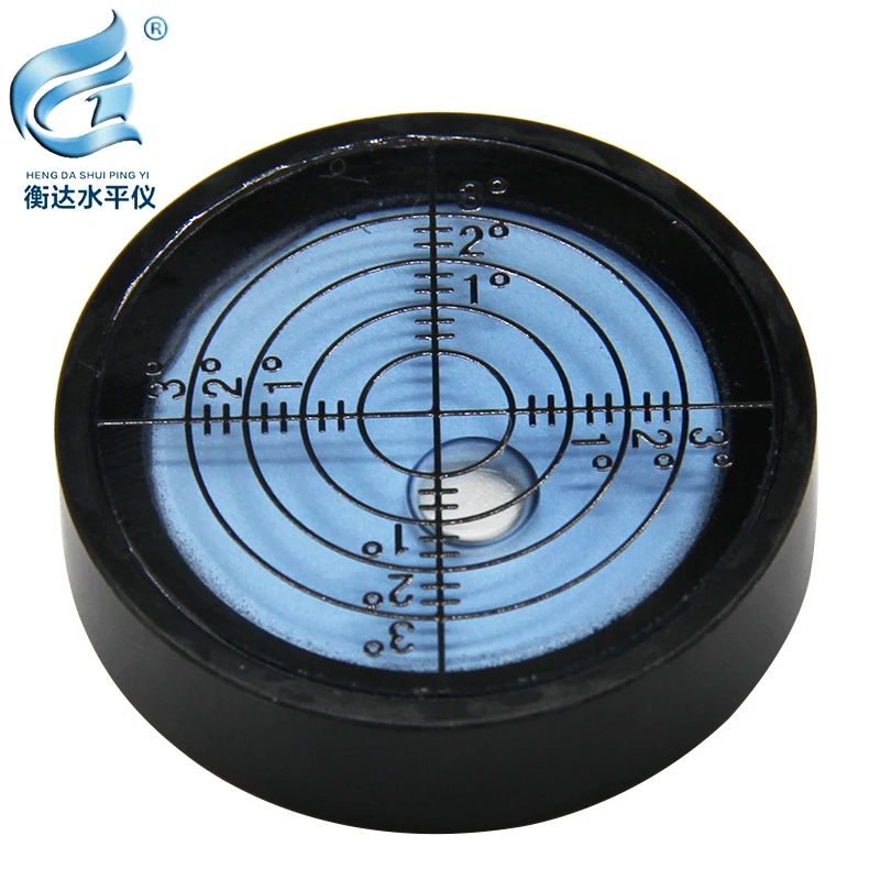 Metal circular spirit level mini small bubble high precision horizontal bubble 40*10