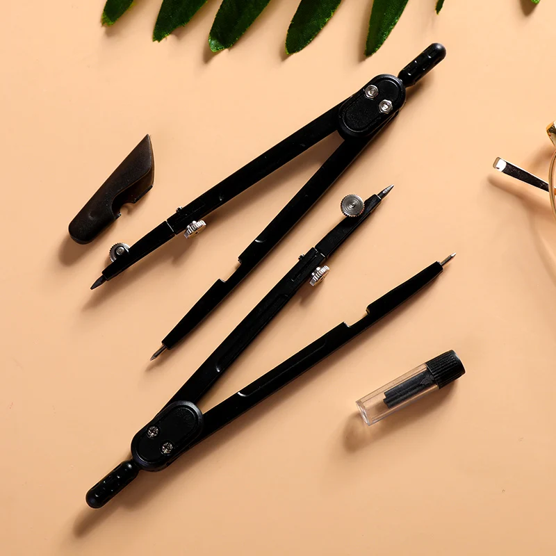 M&G Stainless Compass Multifunctional Metal Drafting Drawing Math Geometry Circles Tool Durable School Stationery Supplies