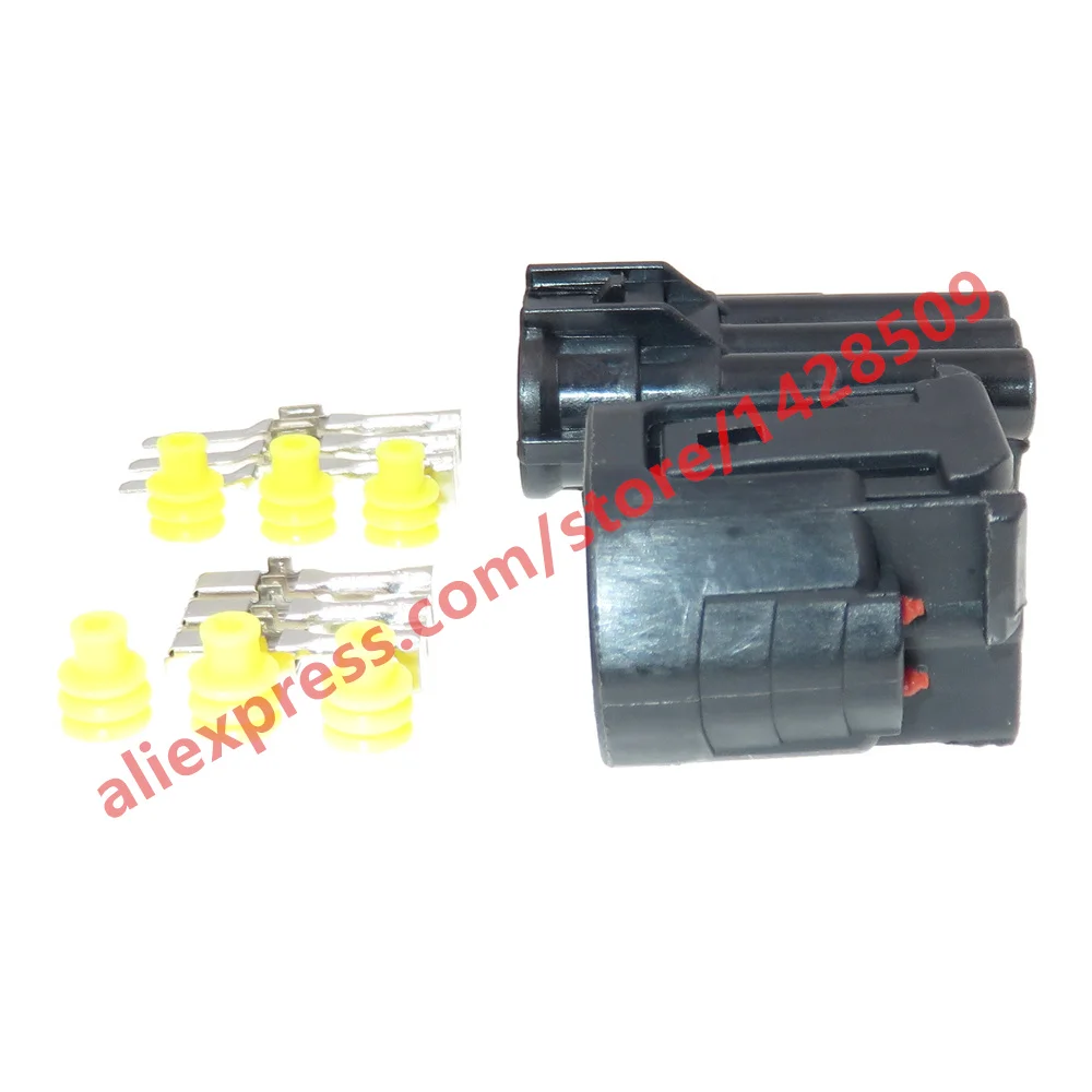 1 Set 3 Pin 2.2 Series 6188-0282 6189-0443 Car Electric Generator Regulator Waterproof Wiring Connector 90980-11348 90980-11349