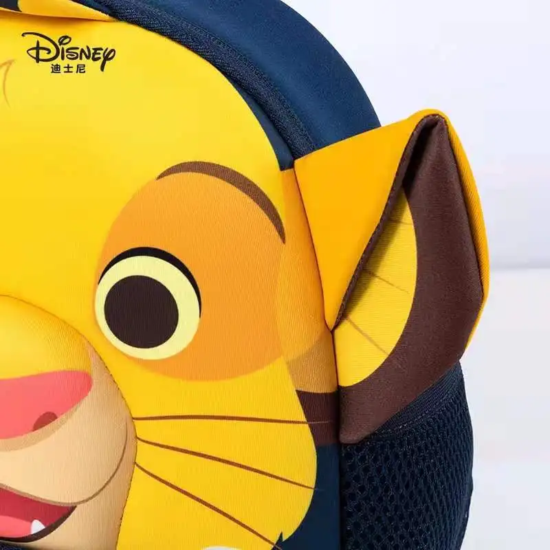 2021 Disney Lion King School Bag For Boys Kindergarten Primary School Student Shoulder Backpack Super Light Kids Chrismas Gifts