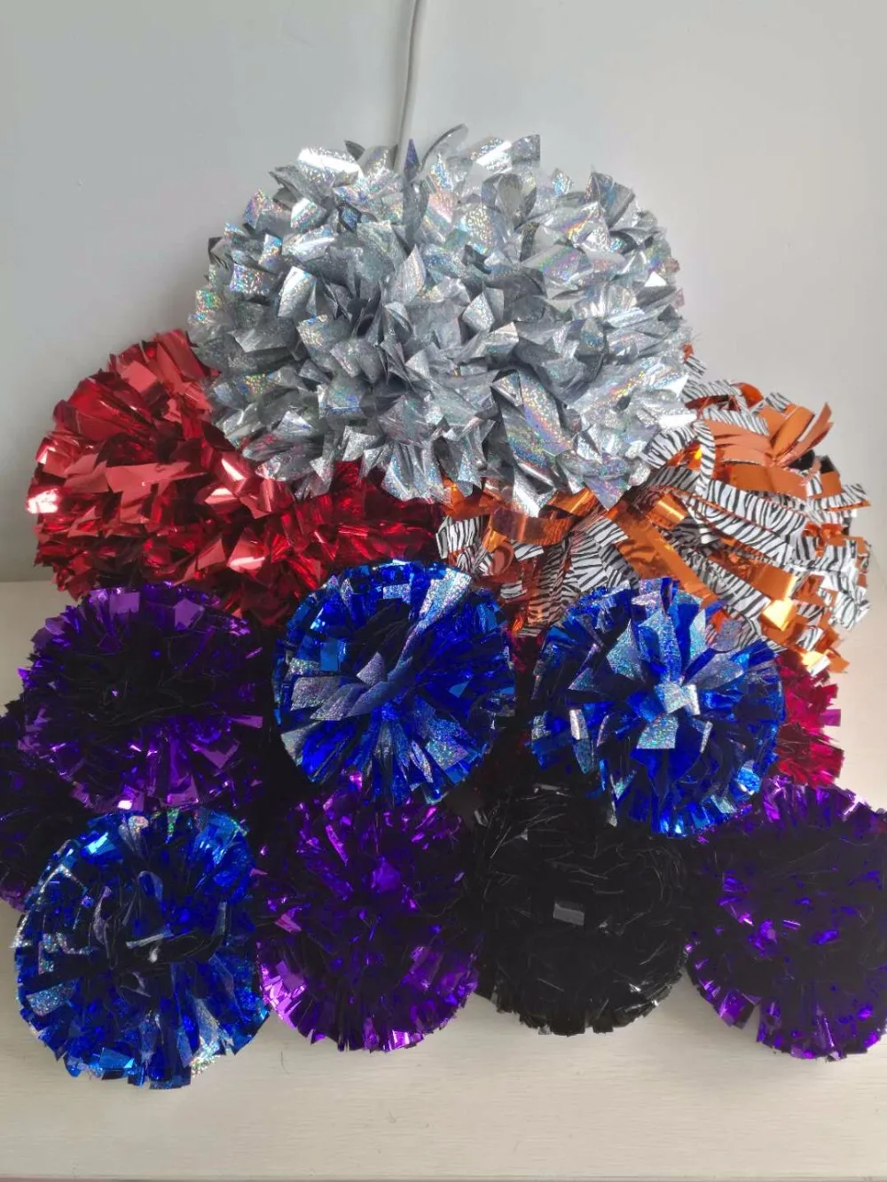 1piece,Cheerleader Pom Poms, Custom Color Pick Size,