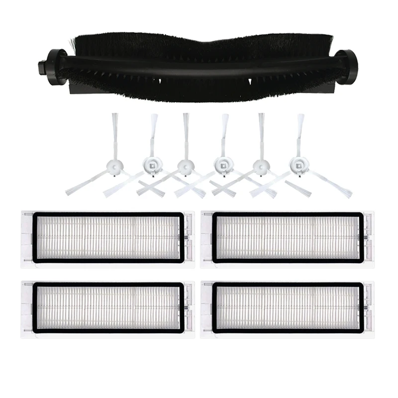 Roller pinsel Hepa-Filter Mopp Tuch Ersatz für 360 S5 S7 Staubsauger Filter Teile Zubehör Staub Filter Seite Pinsel