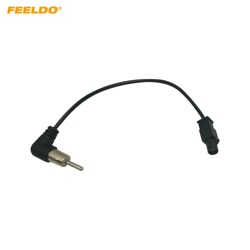 FEELDO Car Radio Audio Installation FM/AM Antenna Adapter For Volkswagen/Ford/GM/Peugeot/Renault Stereo Wiring Cable