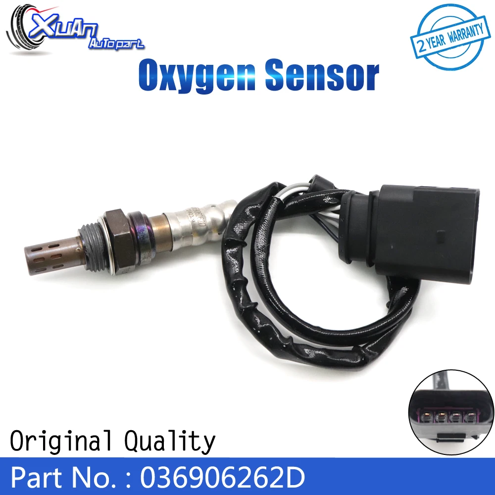 XUAN Lambda O2 Oxygen Sensor 036906262D For Seat Altea Cordoba Ibiza Volkswagen Golf Polo Stufenheck Skoda Fabia Roomster