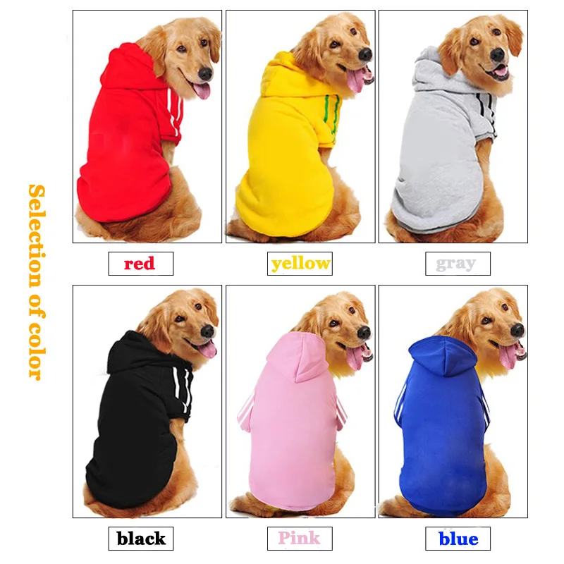 XS-9XL Adidog Haustier Hund Kleidung für Kleine Medium Big Große Hunde Baumwolle Mit Kapuze Sweatshirt Heißer Verkauf Warme Zwei-Legged haustiere