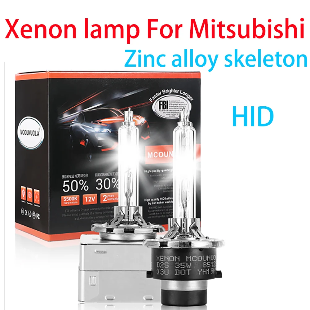 

2PCS D1S D2R D2S D3S D4S D4R 4300K 5500K Car Headlights HID Bulb Lamp Xenon For Mitsubishi Pajero Outlander ASX Lancer Evolution