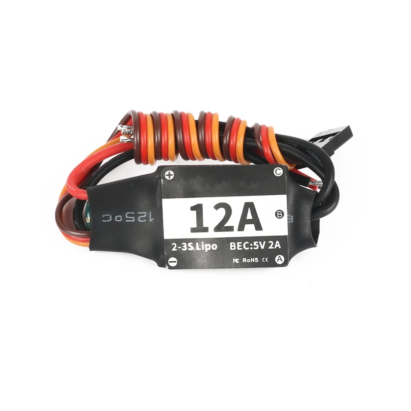 Simonk 12A 2-3s Brushless ESC Mini-Rotor Speed Controller for Mini 250 FPV KK 260 RC Quadcopter 4-axle Aircraft Frame