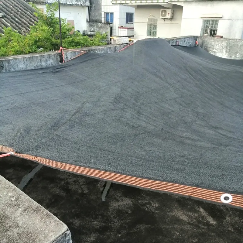 Thicken 12Pin 90% Shading Rate Anti-UV HDPE Black Sun Shade Net Outdoor Pergola Car Garages Canopies Sun Shading Nets