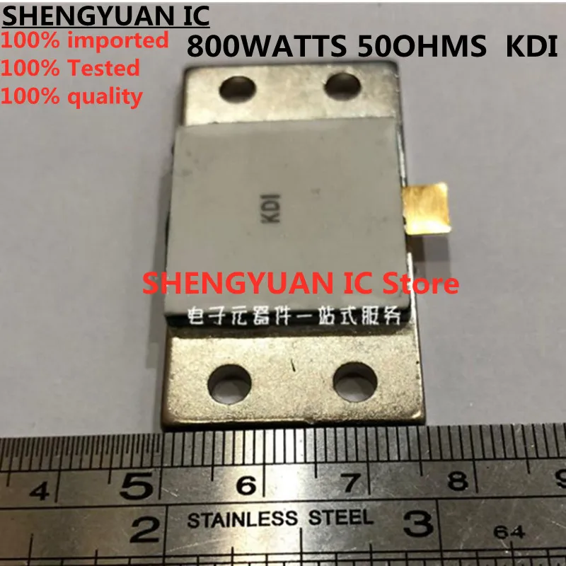 RESISTIVE dummy load KDI 800WATTS 50OHMS quality100%Tested 800W50R 800WATT 50OHM 800 WATTS 50 OHMS 800W50R 800W 50R