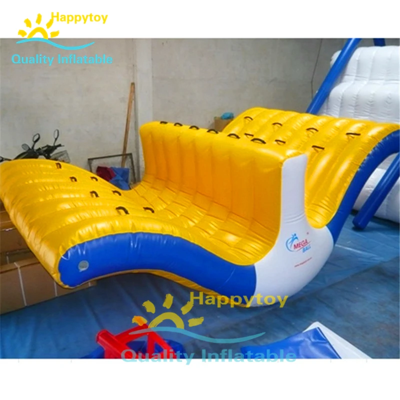 

Crazy Sea Games Balance Plate Inflatable Climbing Water Seesaw Floating Park