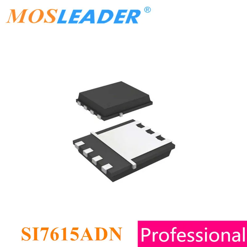 Mosleader SI7615ADN PAK1212-8 100PCS 500PCS 1000PCS SI7615 DFN QFN P-Channel 20V 35A Chinese High quality Mosfets