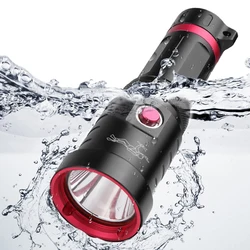 XHP70.2 Professional Diving Flashlight Military Grade Led Torch Underwater 100m Use 26650 Or 18650 Recharge Battery Lantern Lamp