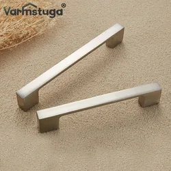 Modern Style Furniture Handle 128mm/160mm Cabinet Handles Drawer Knobs Aluminum Alloy Wardrobe Door Handle Brushed Pulls