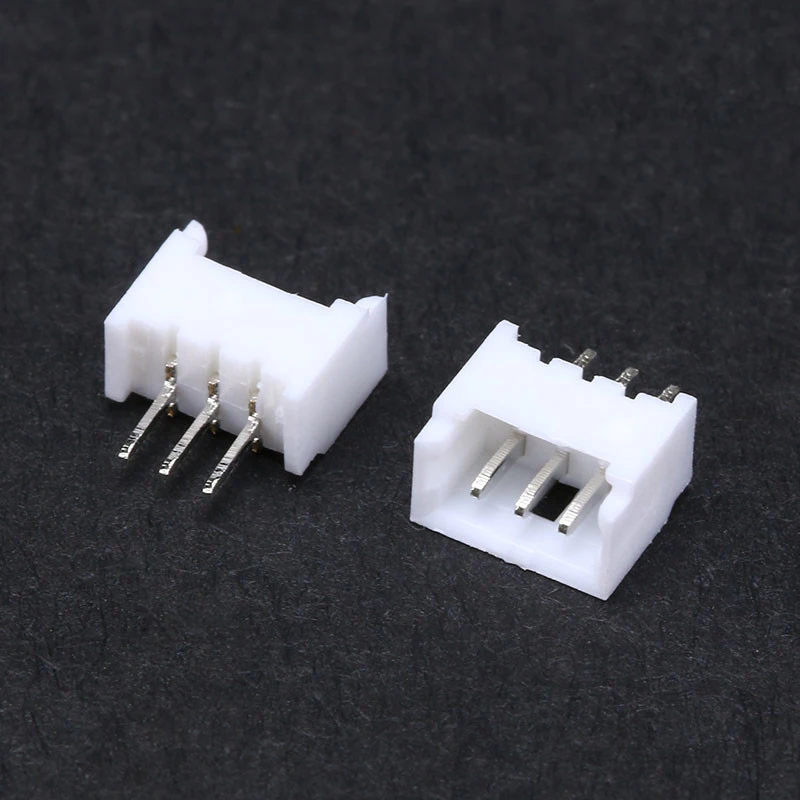 50Pcs Micro JST 1.25mm 2P 3P 4P 5P 6P 7P 8P 10P straight Pin Female Connector FOR PCB BOARD White 1.25