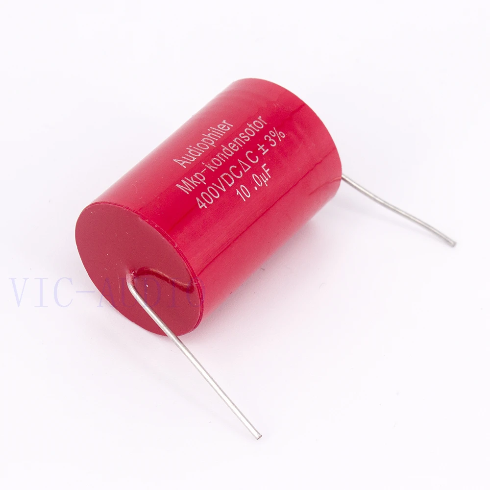 Конденсатор Audiophiler Mkp, конденсатор 10 мкФ, 400 В постоянного тока, ± 3%, HIFI Fever безэлектродный конденсатор, усилитель частоты связи, деление частоты 10 мкФ