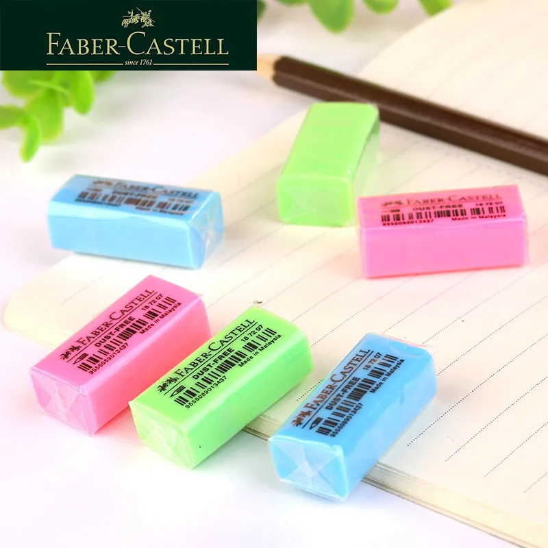 German Mini Multi-Color Ultra-Clean Eraser 187207 FABER-CASTELL