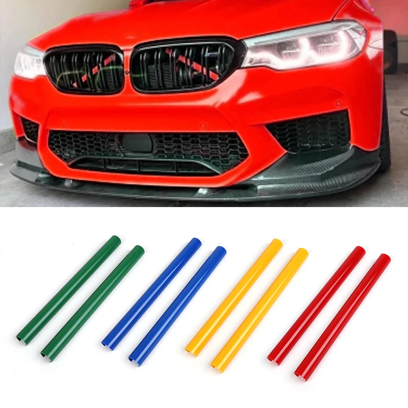 

Car Front Grille Trim Strips For BMW 1 3 5 Series F20 116i 118i 120i F30 F31 F34 GT 320i 328i G30 G31 Sedan Touring Accessories