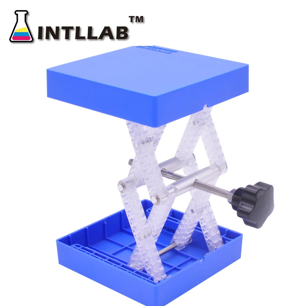 Laboratory Lifting Platform Stand Rack Scissor Lab Jack 100x100mm ( 4\'\'X 4\'\' )