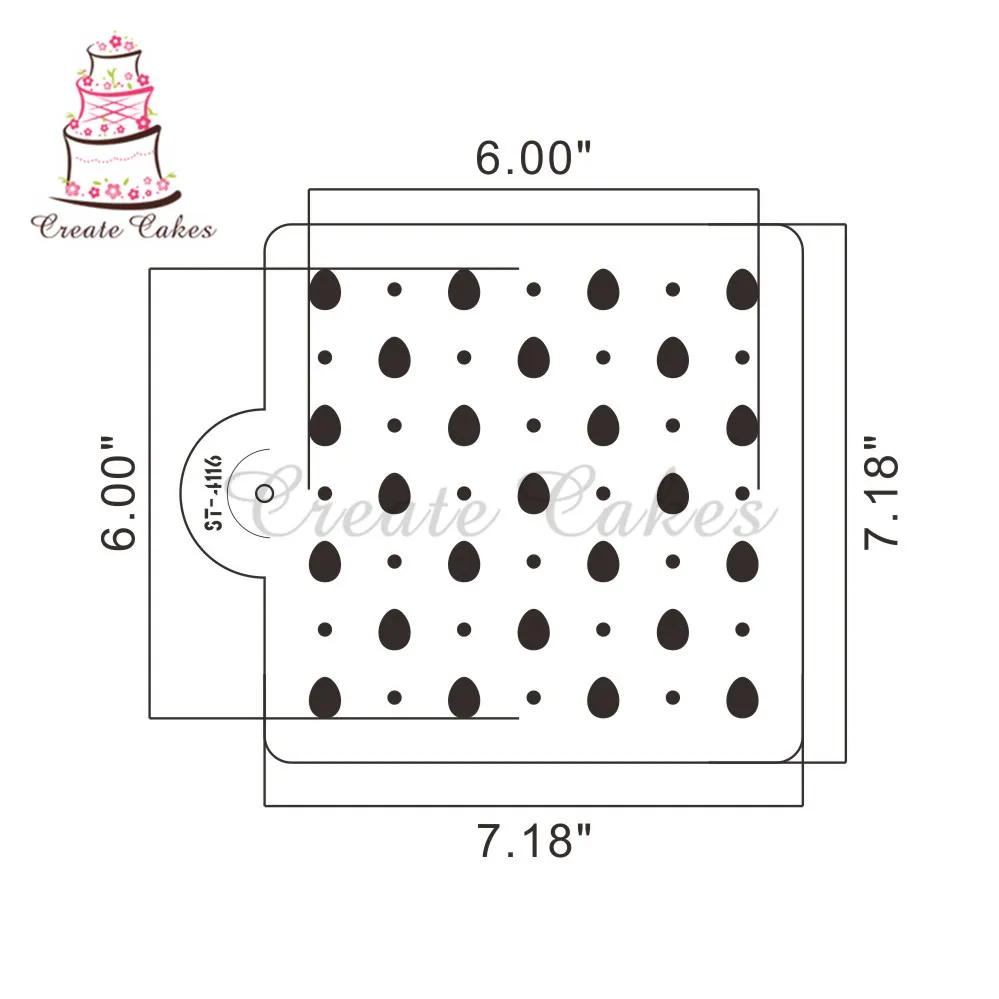 Coelhinho Da Páscoa Pçs/set 3 & Flor Stencil para Cupcake Fondant Bolo Decoração Stencil Cookies & Plástico do Cozimento Da Cozinha Ferramenta