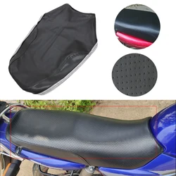 Motorcycle Cushion Cover Gripper Soft Seat For Yamaha YBR 125 2005 2006 2007 2008 2009 Scooter Protector Non-slip PU Leather