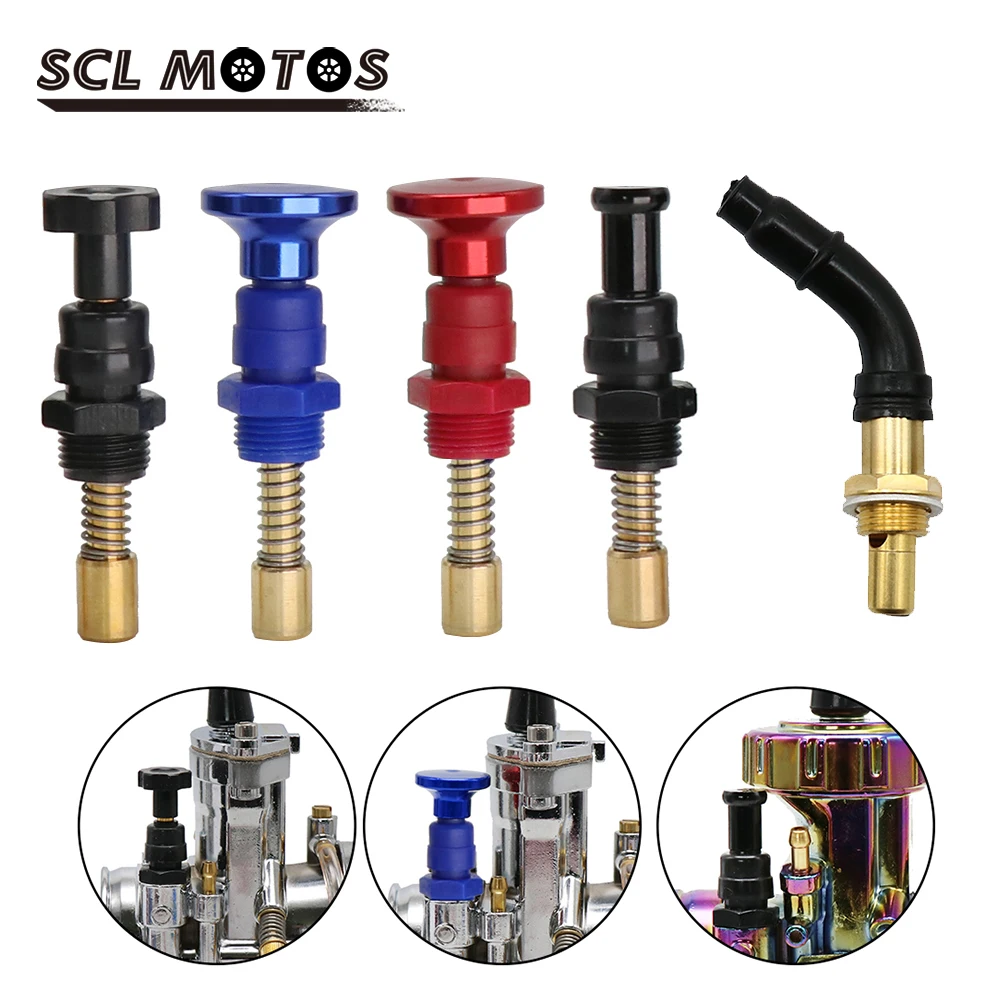 SCL MOTOS New Auto Manual Valve Control Switch For Carburetor PWK PE24 28 30 32 34 36 38 40 Throttle Valve Assembly Concentrated