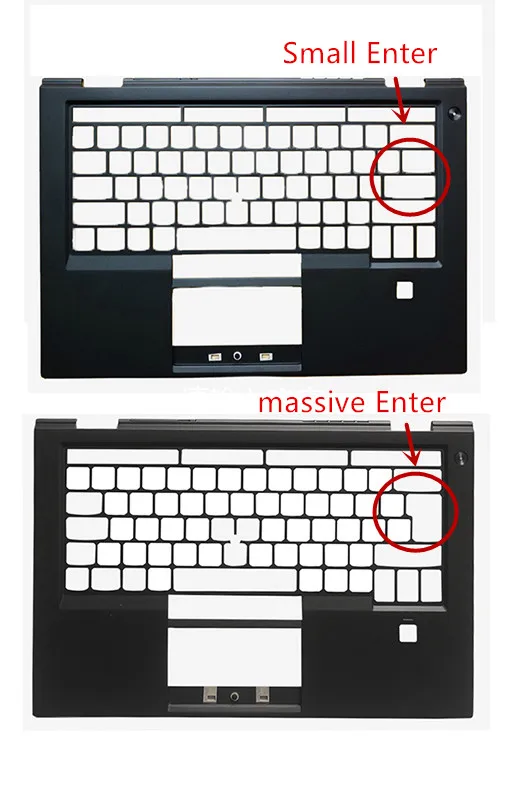 

New Original For X1 Carbon 4th palmrest cover keyboard bezel frame Laptop Replace Cover 2016 PN 460.04P1C.0015