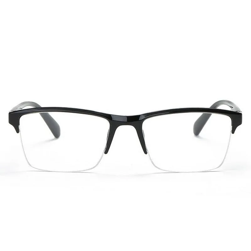 Anti Blue Light Finished Myopia Glasses Women Men Big Half Frame Sutdent Short-sight Eyewear -1.0 -1.5 -2. 0 -2.5 -3.0 -4.0